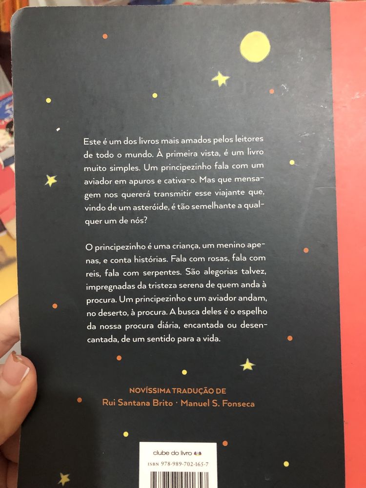 Livro famoso “ o principezinho” de 2015