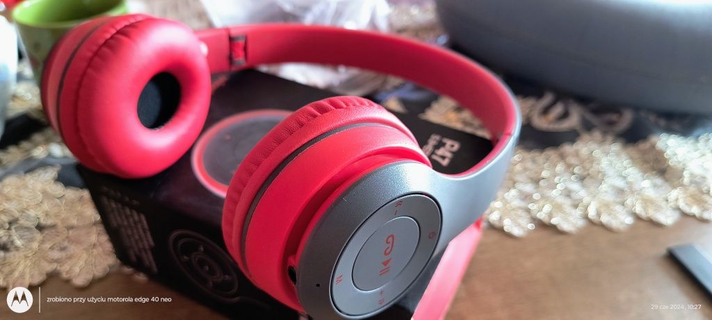 Słuchawki Bluetooth P47 5.0+EDR