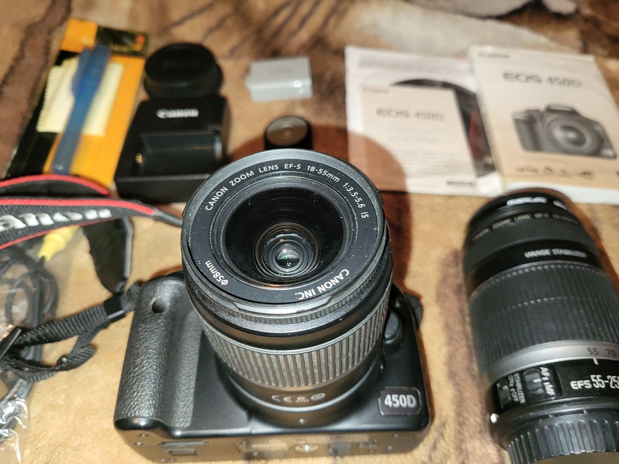Canon EOS 450D KIT 18-55 + EFS 55-250