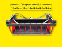 Łyżko-Krokodyl - 1,2 / 1,4 / 1,6 / 1,8 / 2,0 / 2,2 / 2,4 m - DOSTAWA !
