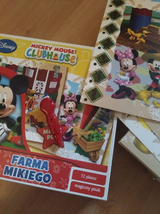 Gra edukacyjna Farma Mikiego z magicznym pisakiem