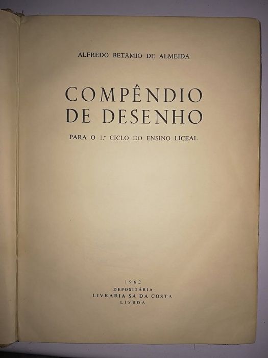 1962 - Compêndio de desenho para o 1.º ciclo do ensino liceal