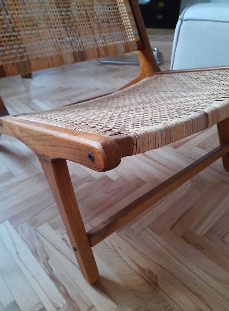 Fotel rattan drewno rattanowe fotele ZARA HOME POWIŚLE