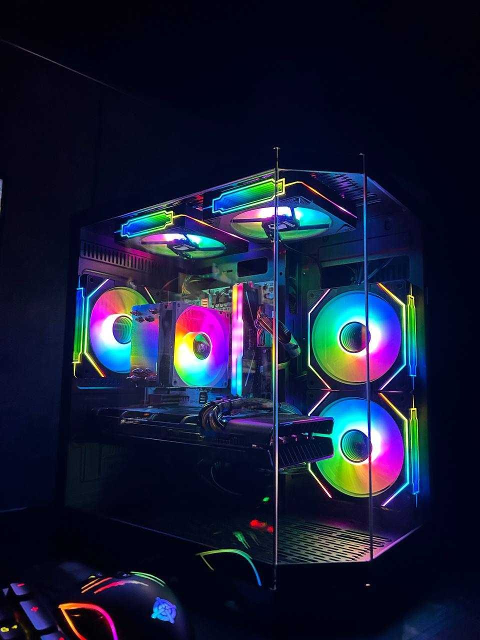 Игровой Компьютер/ ПК Xeon 2680v3 / DDR4 32Gb/ M2+HDD / GTX 1660Ti 6Gb