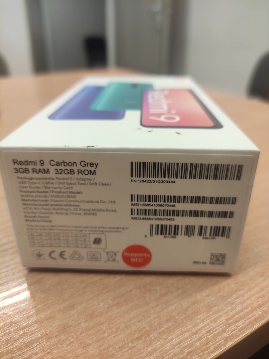 Xiaomi Redmi 9 Carbon Gray 32GB