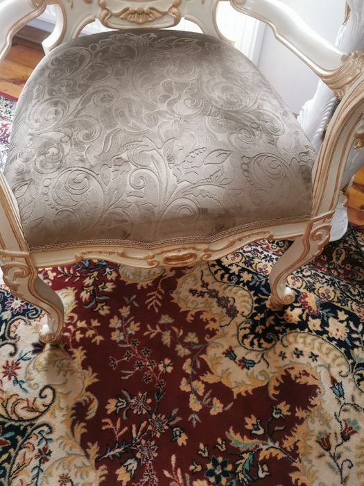 Okazja pałacowy fotel/tron wloski-wenecki