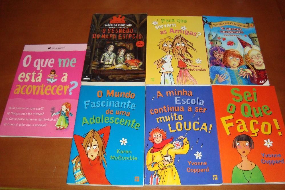 Livros para menina - 4€ cada