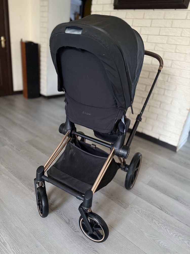 Візочок коляска 2 В 1 Cybex Priam Rosegold