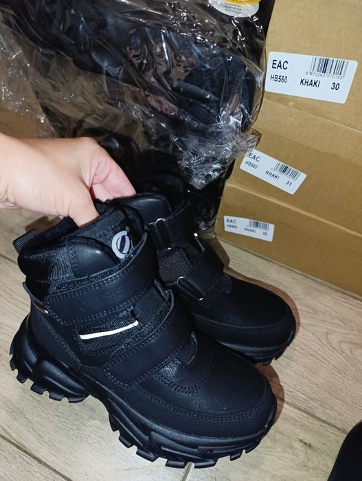 Зимові термо сапоги ботінки хайтопи Clibee для хлопчика зимние ботинки