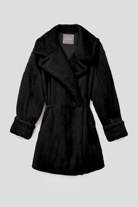 Шубка із еко хутра бренду Gepur