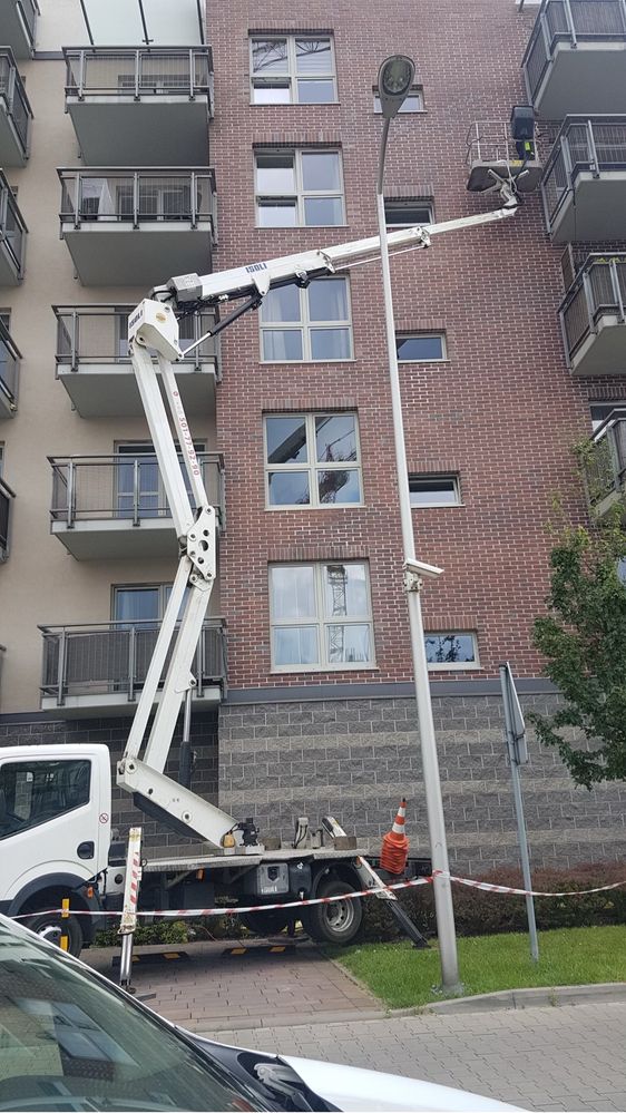Zwyżka 20,50m wynajem usługi