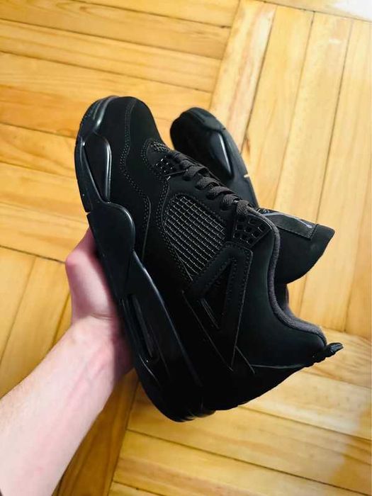 Buty meskie Mokasyny Jordan 4 Retro Black Cat R.45
