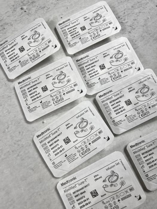 Wkłucia infuzyjne medtronic minimed sure t 60 6 długi termin nowe 8