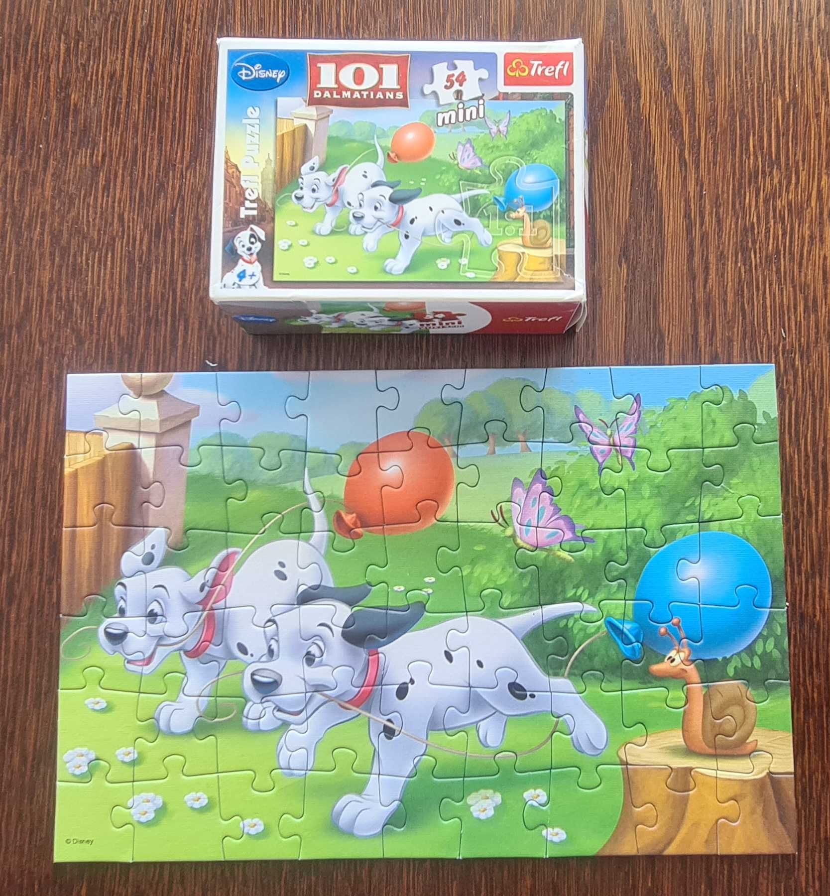 Puzzle 101 Dalmatyńczyków / 54 elementów / trefl / Disney