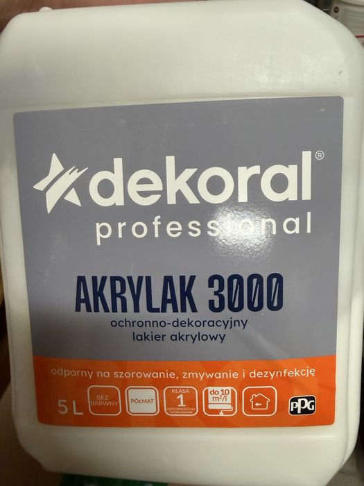 Dekoral Lakier AKRYLAK 3000 5L