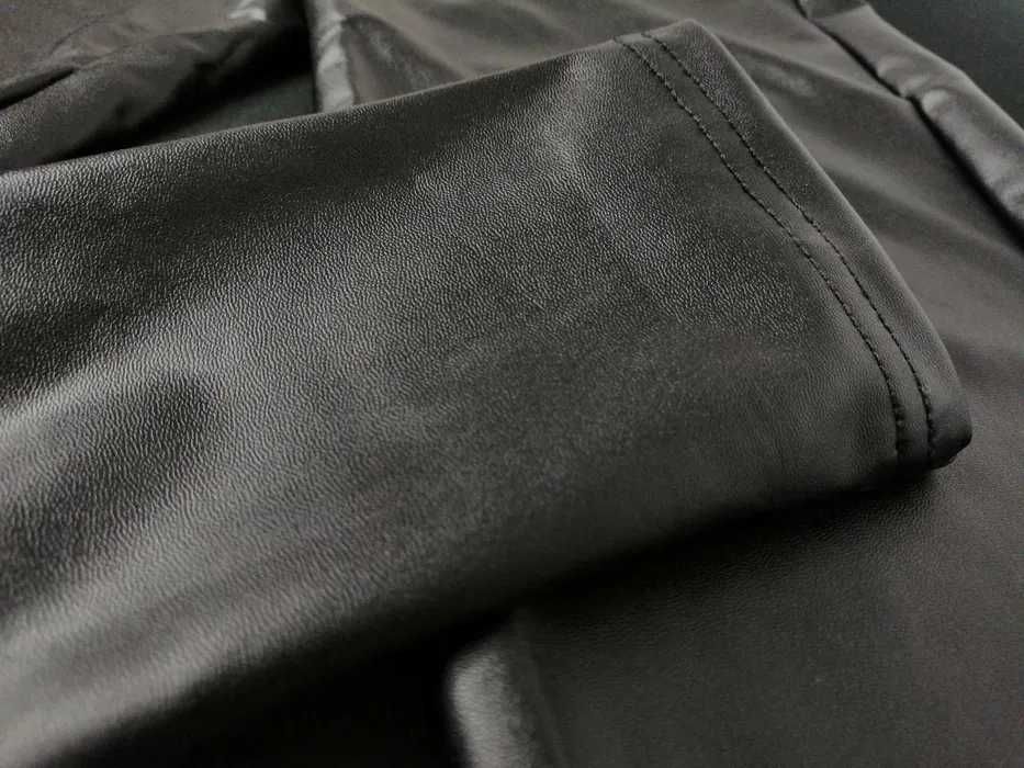 LEGGINSY push-up błyszczące