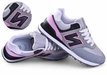 Buty Damskie Sportowe Sneakersy Z Balance grey/pink (B93) r.39 siatka