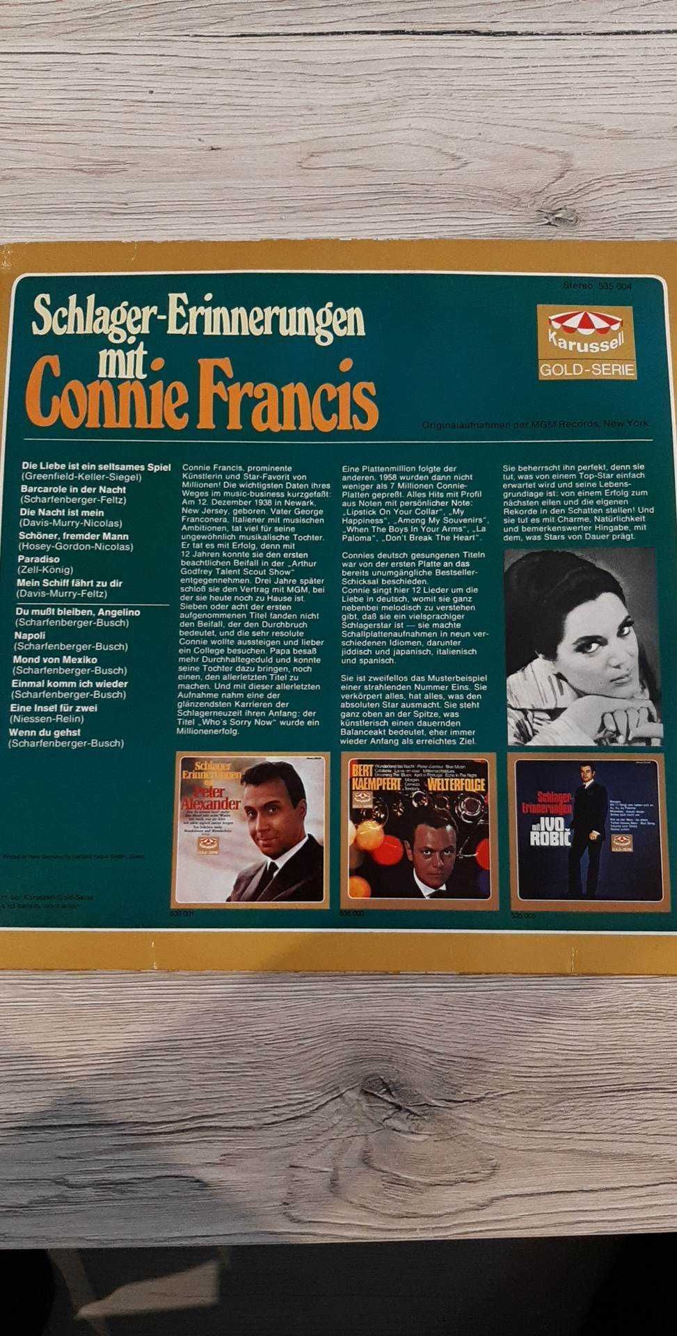 Connie Francis- płyta winylowa