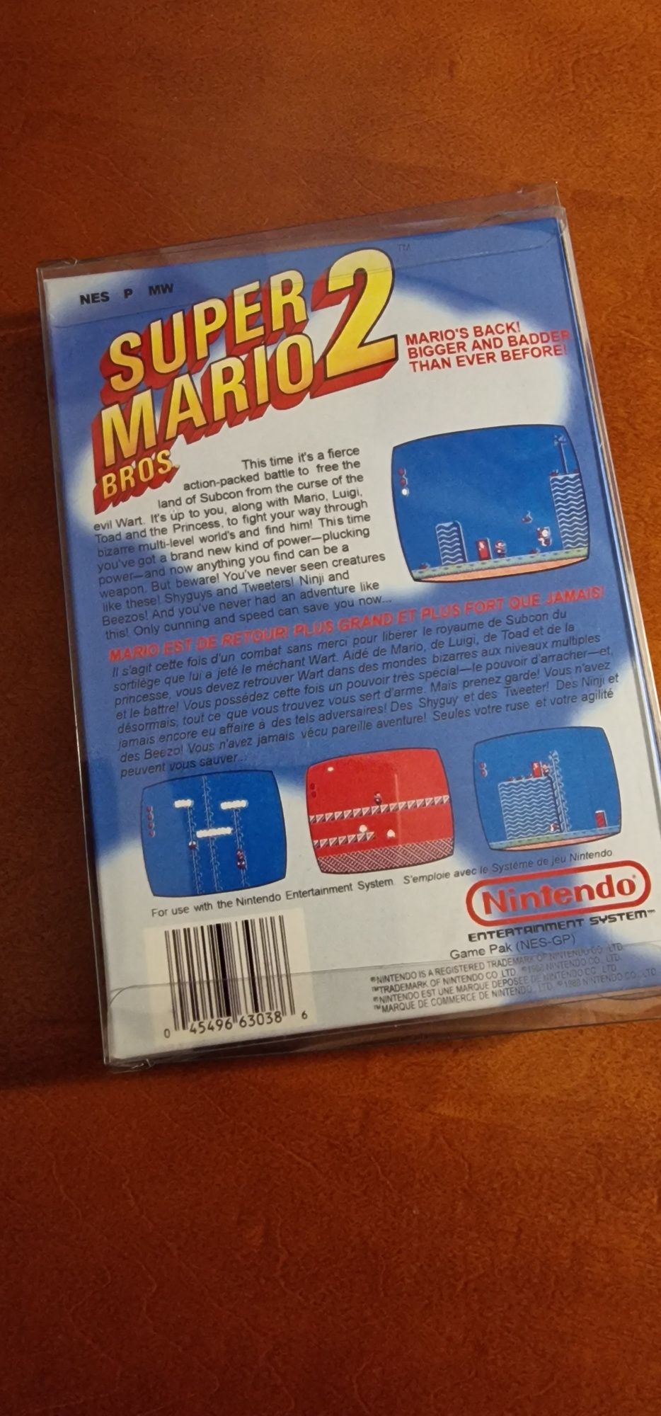 Jogo Super Mario 2 NES