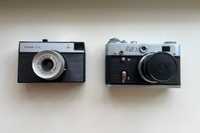 Старі плівкові фотоапарати ФЕД 3 та Смена