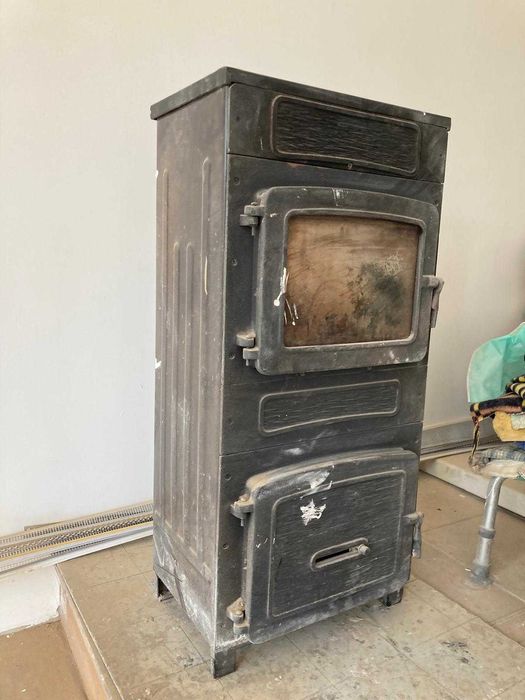 Piec Wamsler Kamino 8kw na węgiel lub drewno z rurami kominowymi