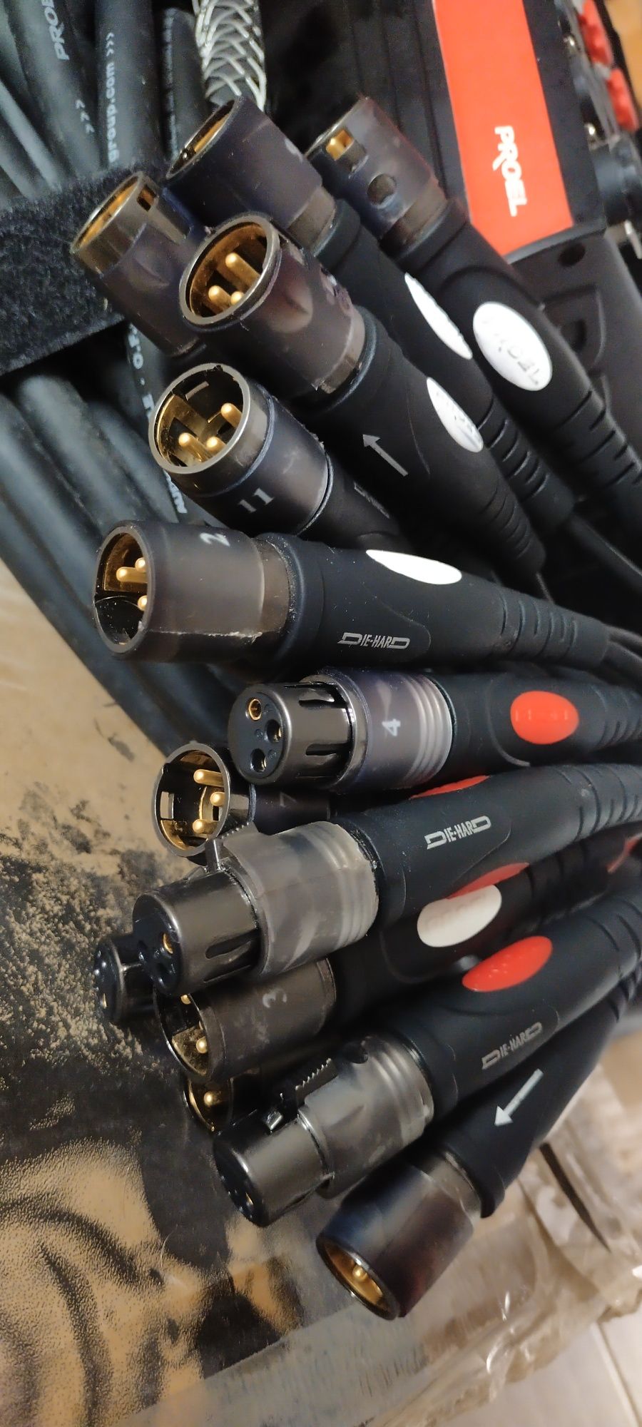 Kabel sceniczny, pyta, snake, multicore, Stage Box Proel DieHard DHBOX