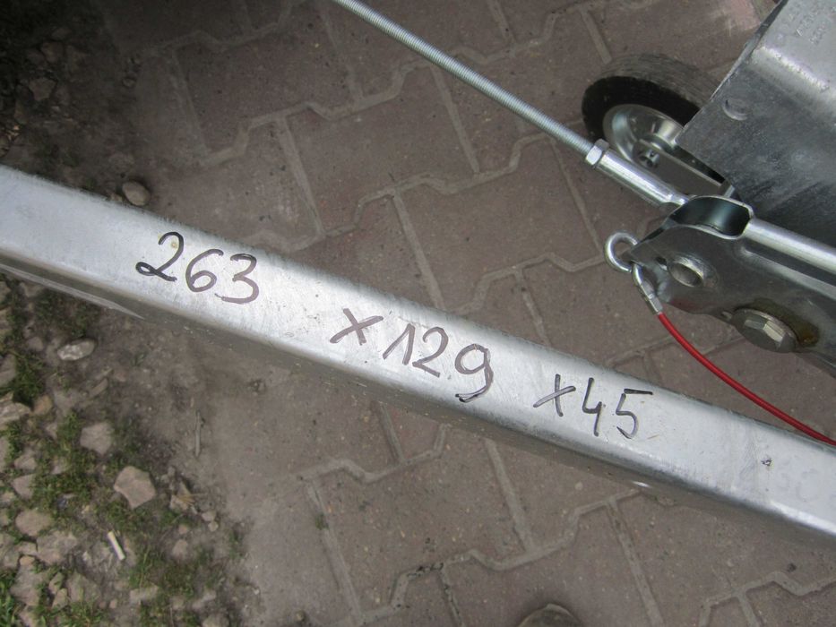 Wynajem-Przyczepa Transportowa.  Pod Minikoparke.Dmc 1300kg.Na kat.B