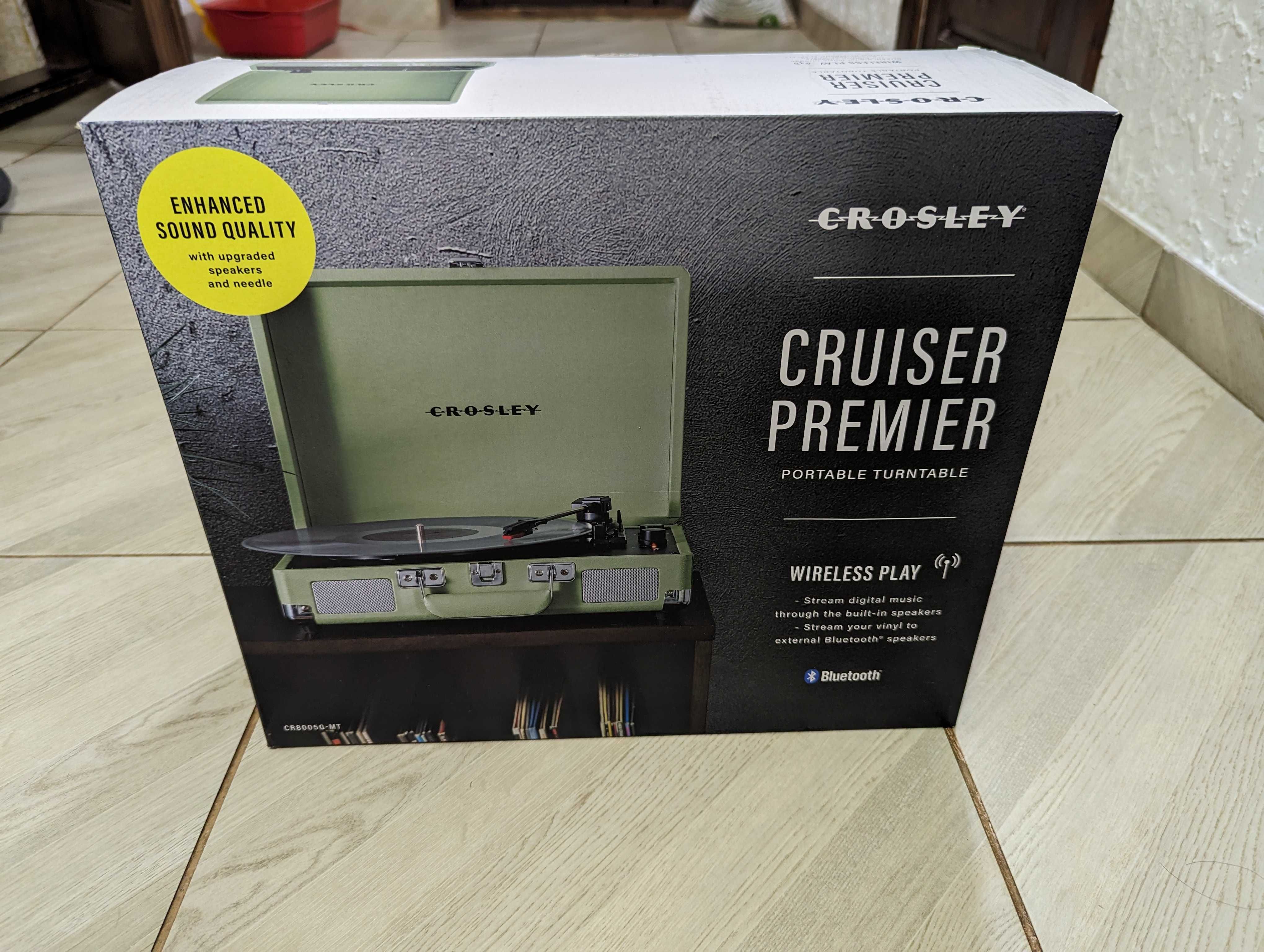 SALE! Проигрыватель Винил CROSLEY Cruiser Deluxe Pus Premier