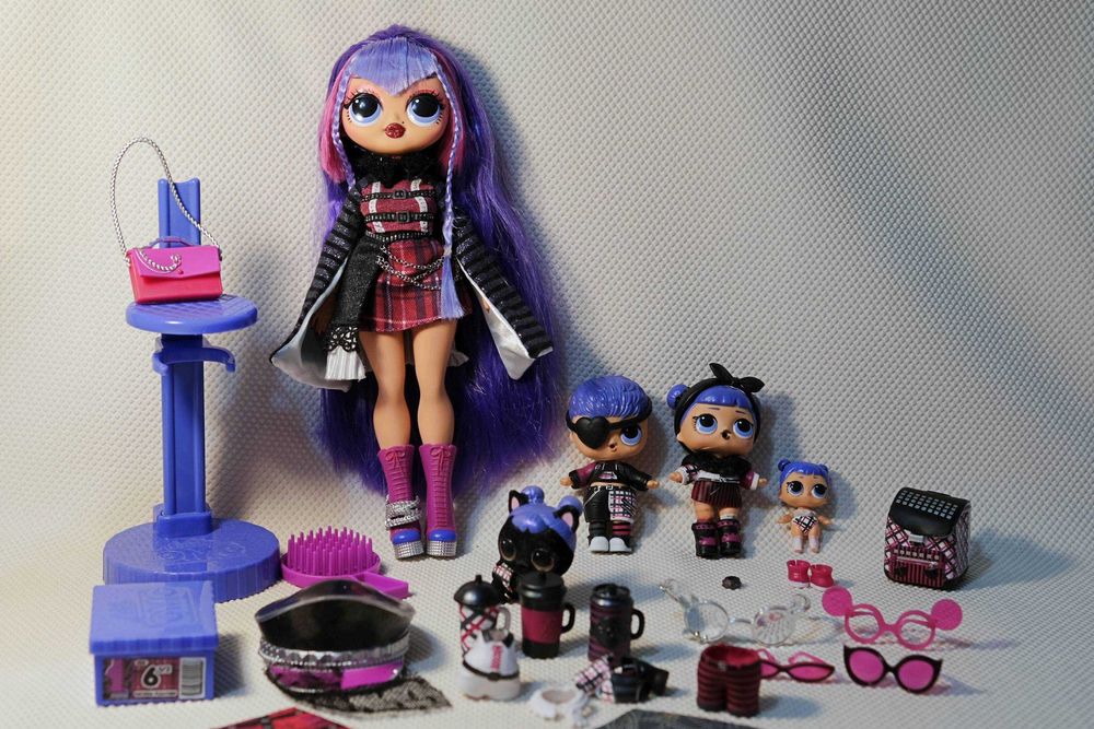 Zestaw lalek L.O.L. Surprise BIGGER Winter disco Walizka