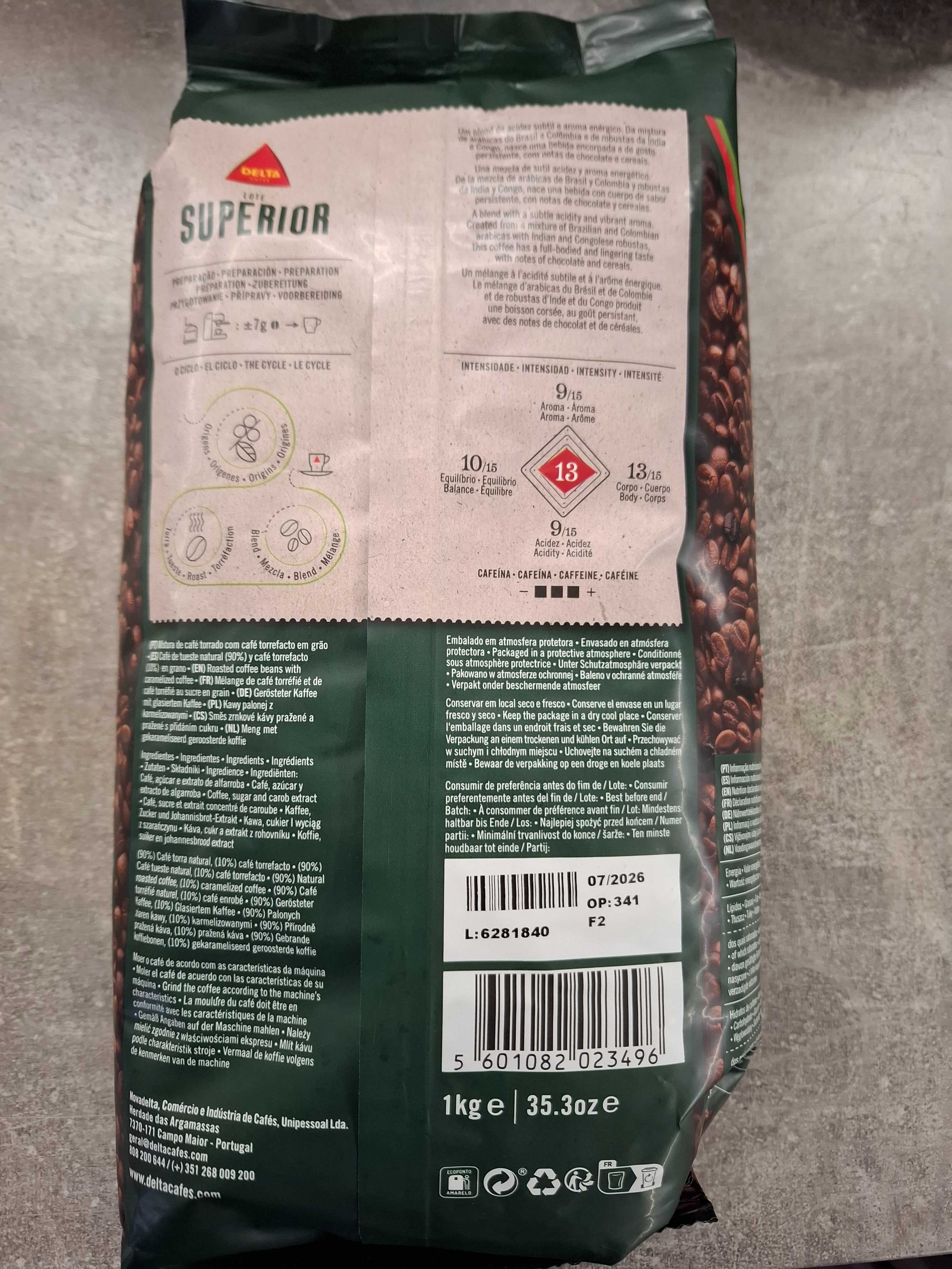 Kawa ziarnista portugalska oryginał