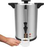 Valgus Komercyjny Express do Kawy ze Stali Nierdzewnej 110-Cup 16L