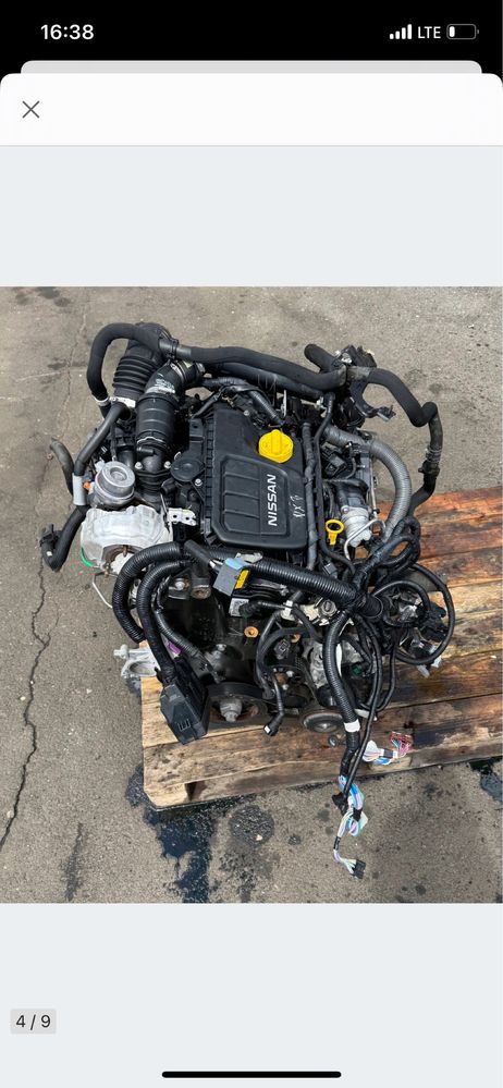 Продам двигун 1.6 DCI пробіг 140 тис км знятий із x-trail t32