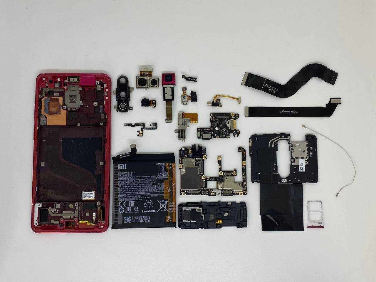 Разборка телефона Xiaomi Mi 9T шрот, запчасти