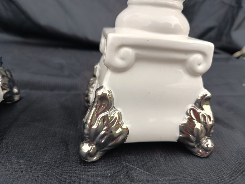 Ceramiczne świeczniki