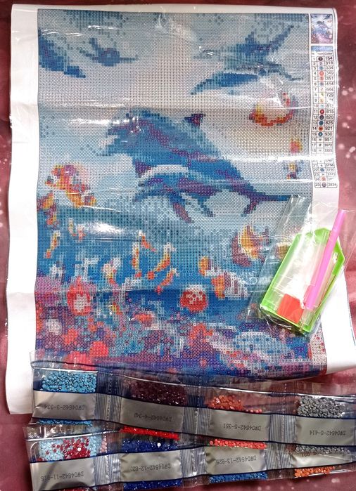 Алмазна мозаїка, алмазка, алмазна вишивка