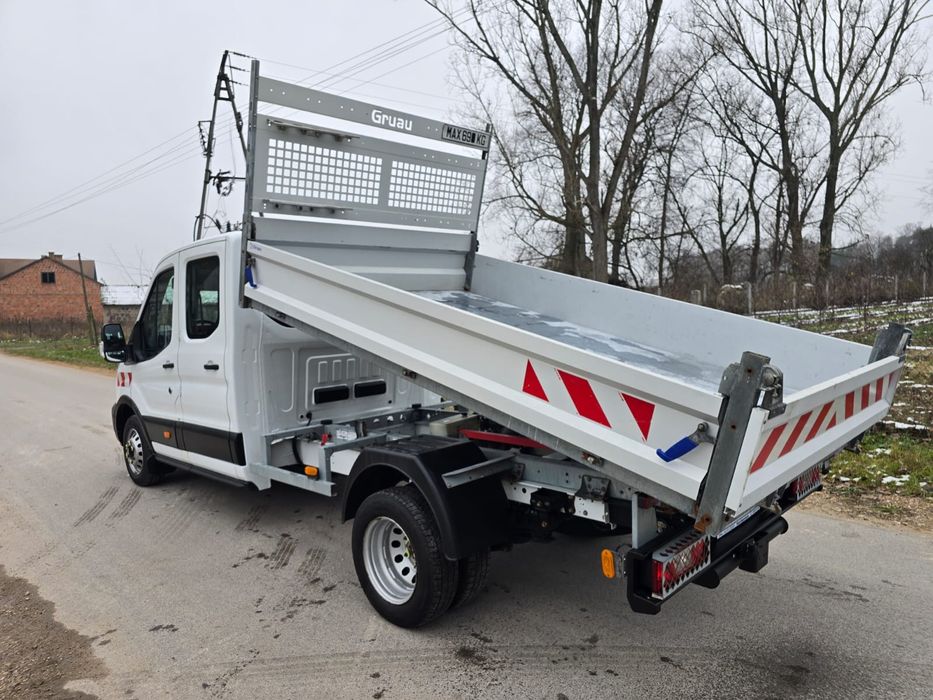 Ford Transit 2.0 Dubel Kabina Doka Kiper Wywrot # Bogate Wyposażenie!