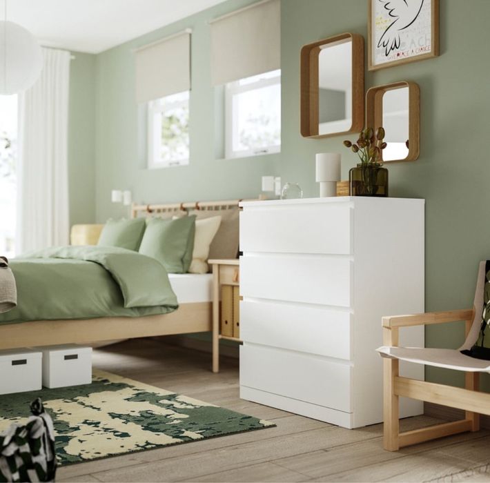 IKEA MalM Komoda 4 Nowa w kartonach + dostawa z wniesieniem! 48H