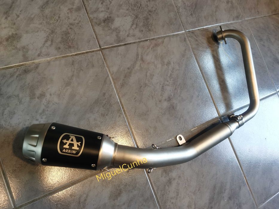 Escape completo ZONTES 125cc - NOVO - 165