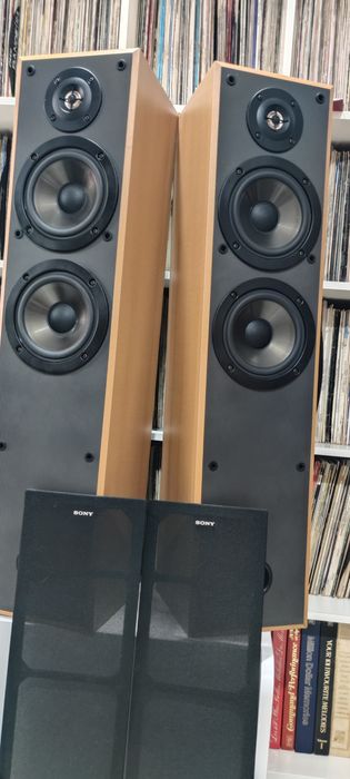 Conjunto Colunas - SONY SS-MF415 - 200W - Exelentre Estado