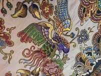 Colcha seda oriental