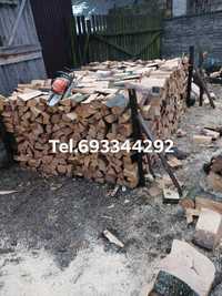 drewno rąbane buk i inne gatunki
