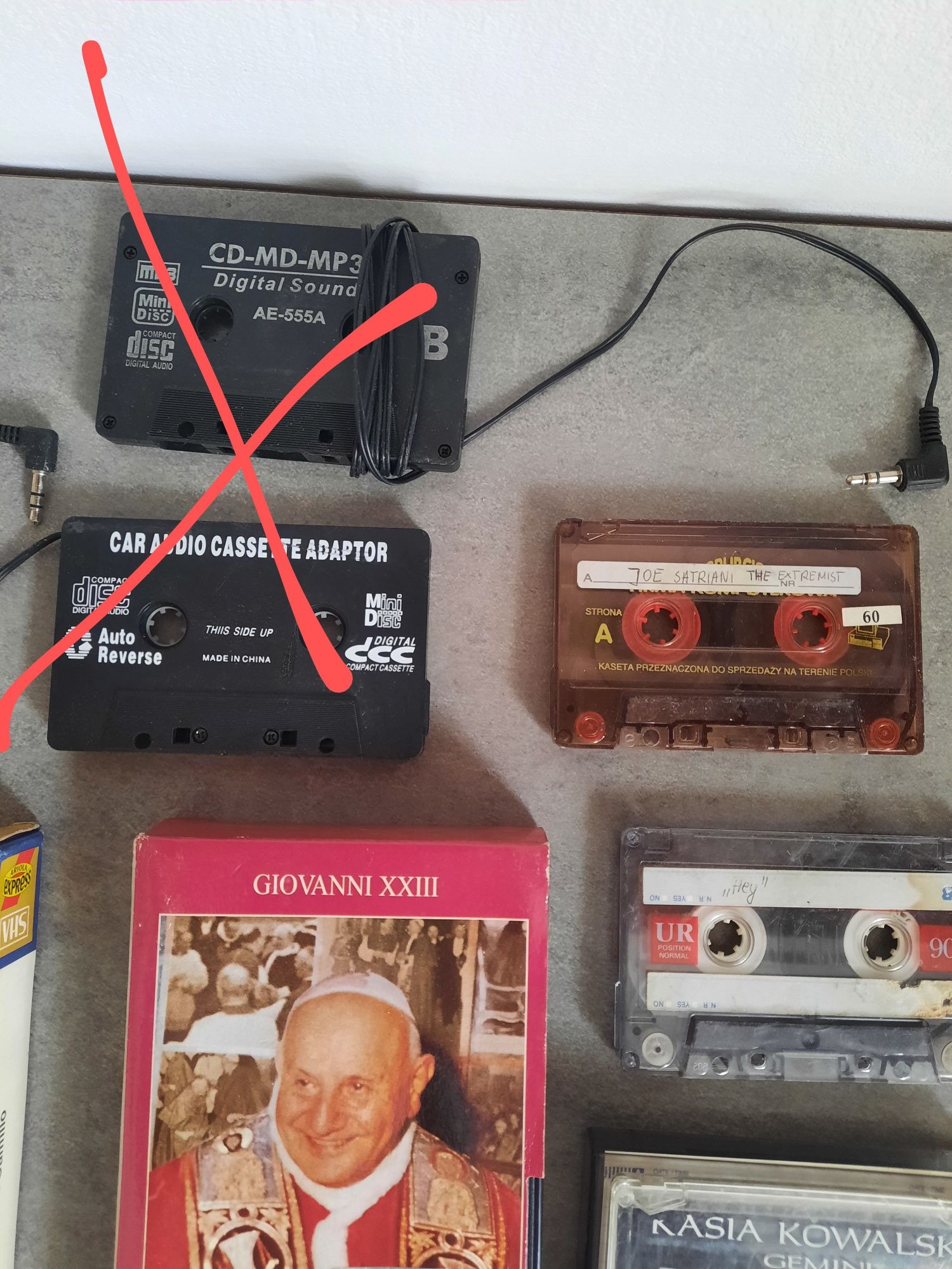 Kasety VHS I magnetofonowe