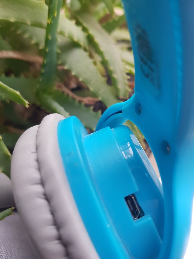 Sluchawki bezprzewodowe Esperanza niebieskie jak nowe bluetooth