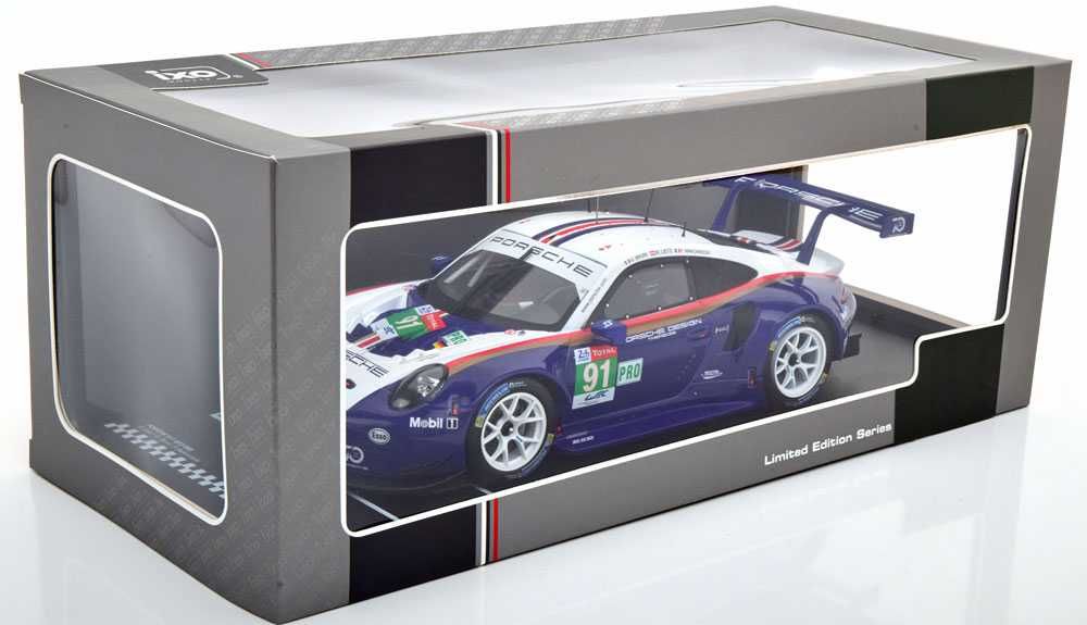 Model 1:18 Ixo Porsche 911 (991) RSR #91 24h LeMans 2018 Makowiecki