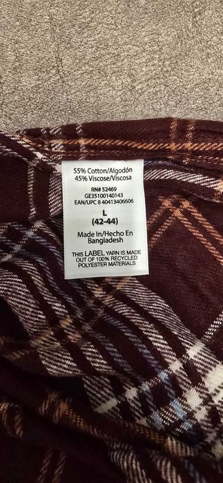 Koszula flanelowa George, L.