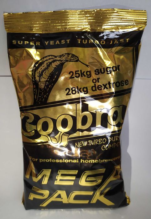 Drożdże gorzelnicze Coobra Mega Pack na 100L