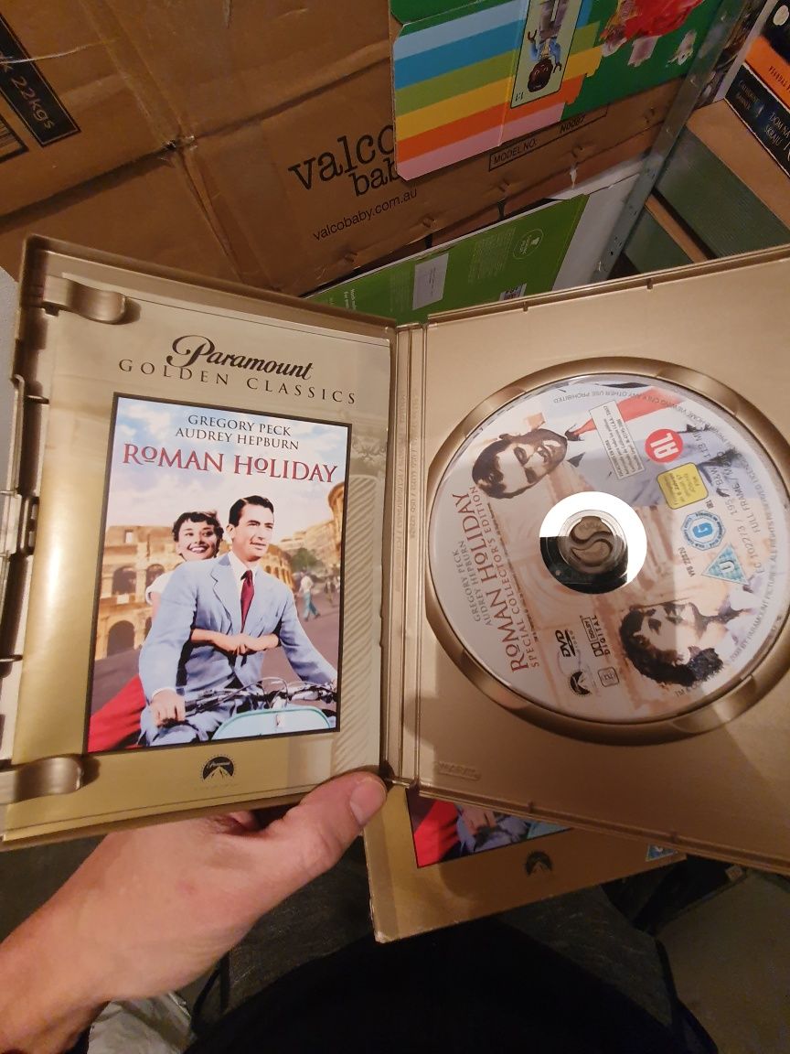 Film in English DVD Roman Holiday ( Rzymskie wakacje)