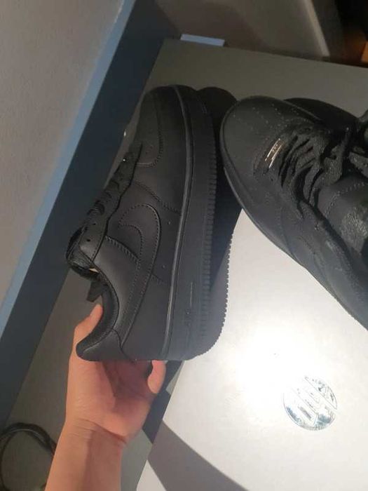 nike męskie czarne trampki, rozmiar 42