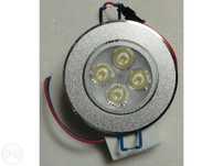Luz LED de encastrar 4x3W 12W 220V