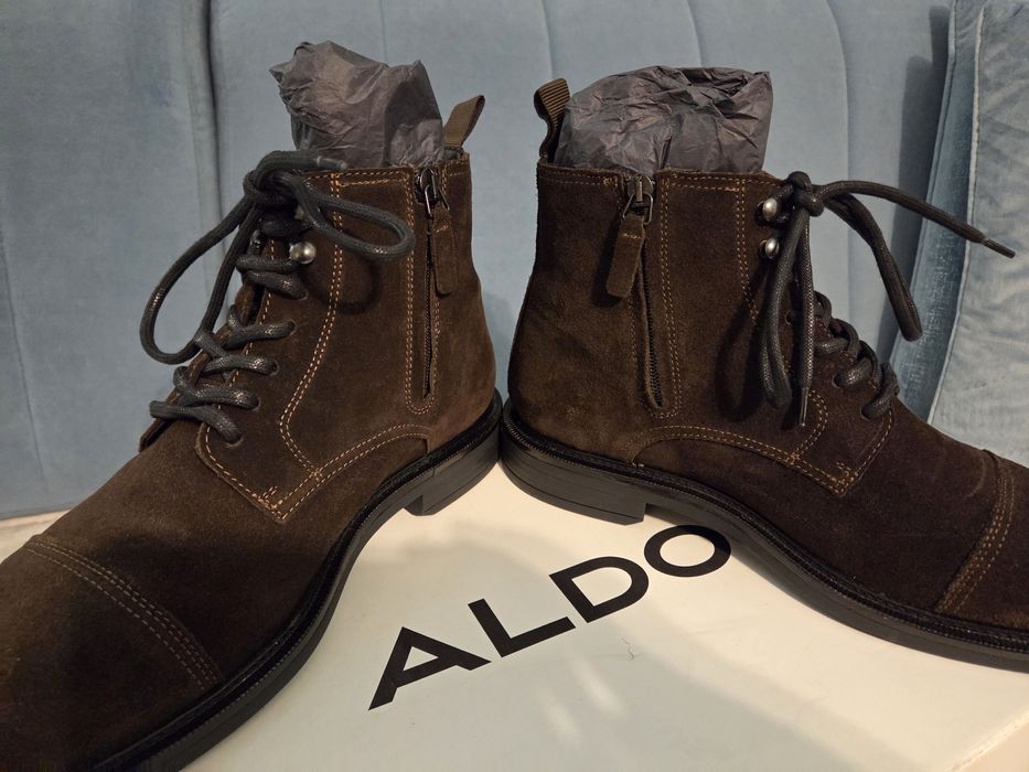 Botki zamszowe Aldo rozmiar 43
